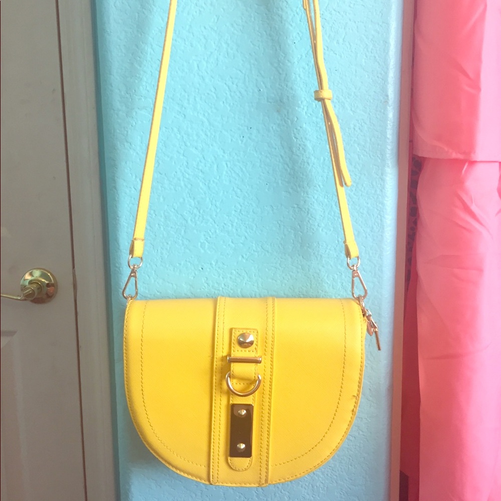 Lemon Yellow Crossbody Bag!